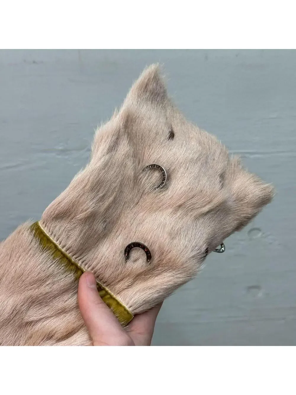 Vintage Y2K Pink Calfskin & Tulle-Trimmed Raccoon Jacket - Picture 5 of 8